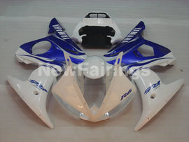 White and Blue Factory Style - YZF-R6 03-04 Fairing Kit Vehicles & Parts > Vehicle Parts & Accessories > Motor Vehicle