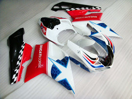 White and Red Black Star - Ducati 848/1098/1198 07-11