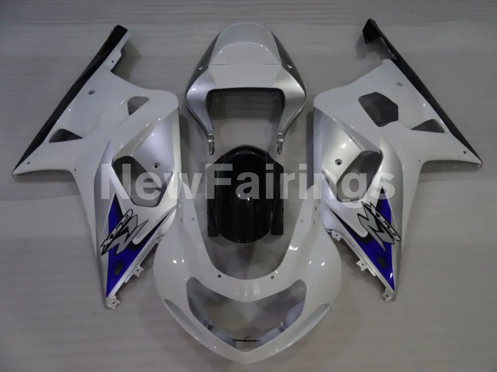 White Silver and Black Factory Style - GSX-R750 00-03 – NewFairing