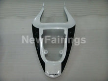 Load image into Gallery viewer, White and Silver Black Factory Style - GSX-R600 01-03 Fairing Kit