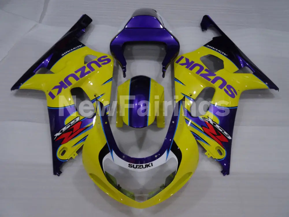 Yellow and Purple Factory Style - GSX-R750 00-03 – NewFairings