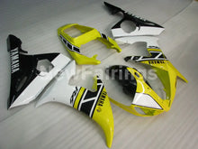 Load image into Gallery viewer, Yellow and White Black Factory Style - YZF-R6 03-04 Fairing Kit Vehicles &amp; Parts &gt; Vehicle Parts &amp; Accessories &gt; Motor