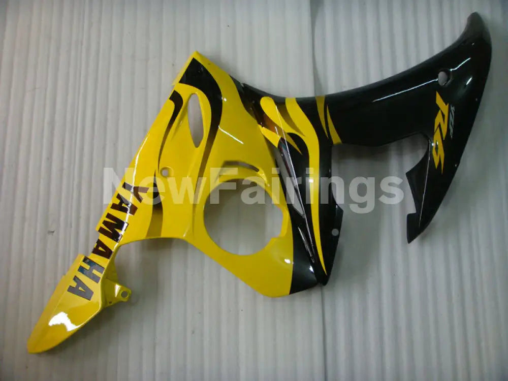 Yellow and Black Factory Style - YZF-R6 03-04 Fairing Kit Vehicles & Parts > Vehicle Parts & Accessories > Motor