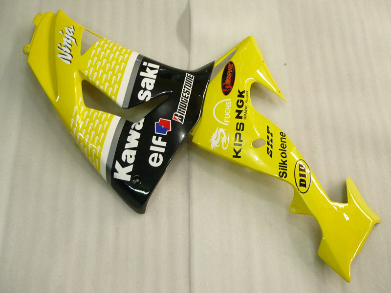 Yellow and Black Nakano - NINJA ZX-10R 06-07 Fairing Kit