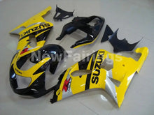 Load image into Gallery viewer, Yellow and Black Silver Factory Style - GSX-R600 01-03 Fairing Kit