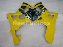 Load image into Gallery viewer, Yellow and Grey Black Factory Style - GSX-R600 01-03 Fairing Kit