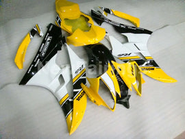 Yellow and White Black Factory Style - YZF-R6 06-07 Fairing Kit Vehicles & Parts > Vehicle Parts & Accessories > Motor